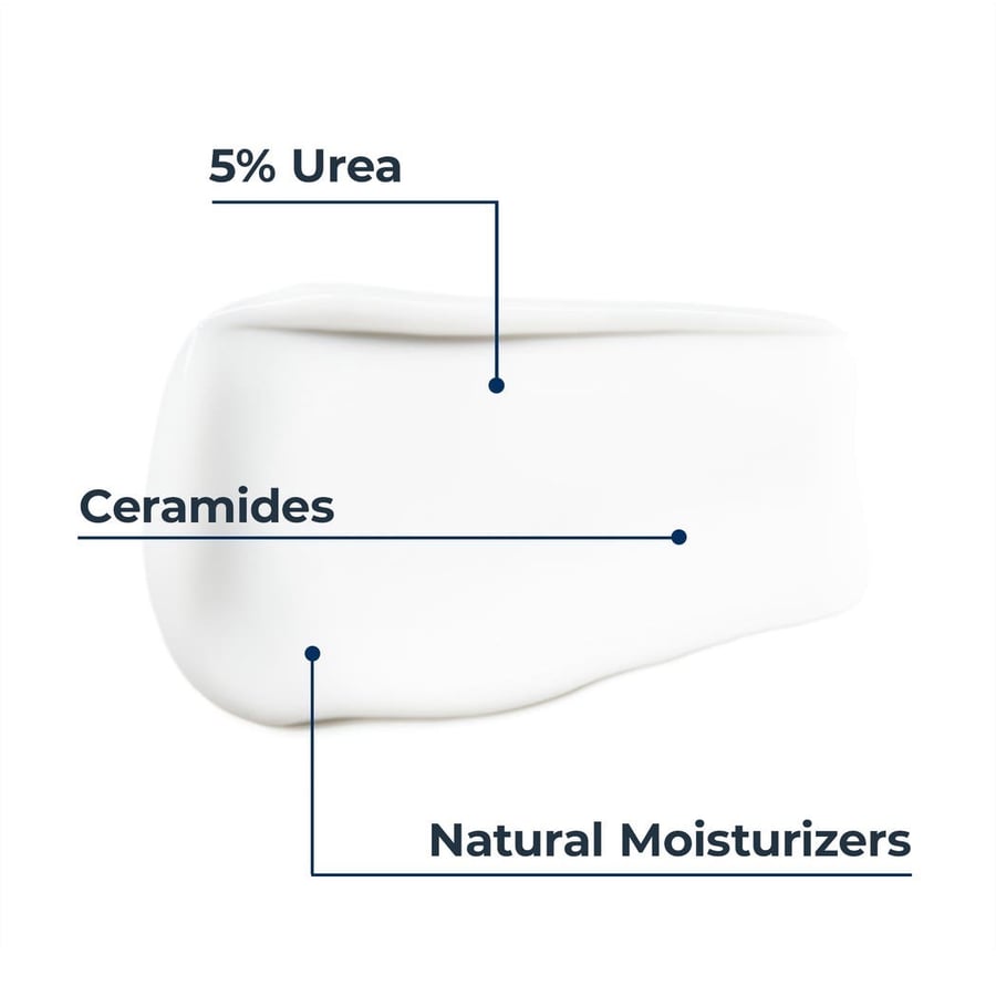 كريم وجه Eucerin UreaRepair 5%، يرطب البشرة الجافة، ٥٠ مل