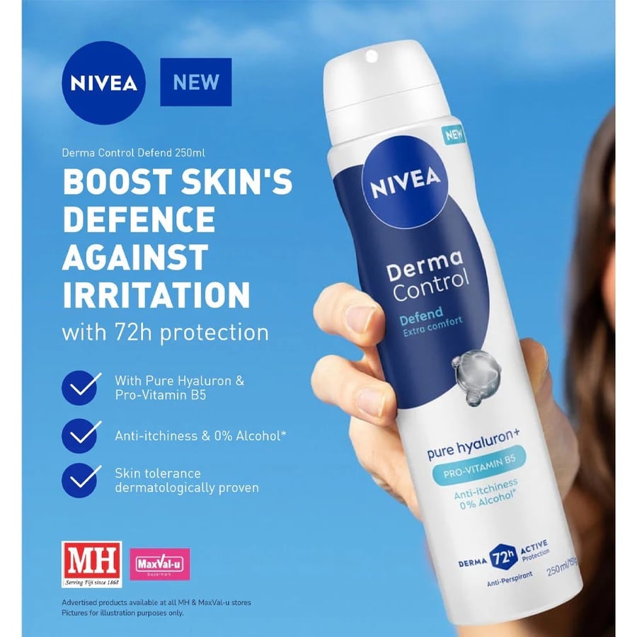 NIVEA DERMA CONTROL DEFEND BODY SPRAY 200ML