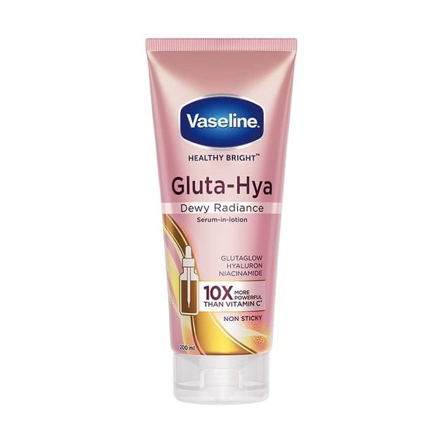 VASELINE GLUTA-HYA LOTION, SMOOTH RADIANCE - 200 ML