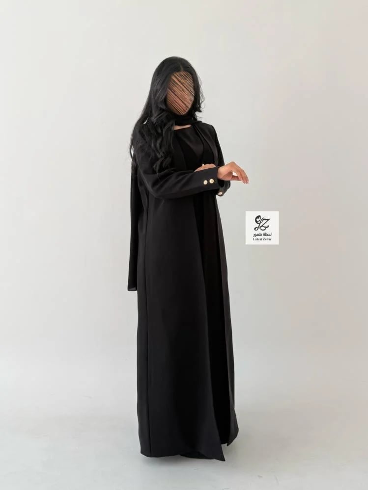 عباية بليزر سيلان بقماش سيراميك إندونيسي أصلي