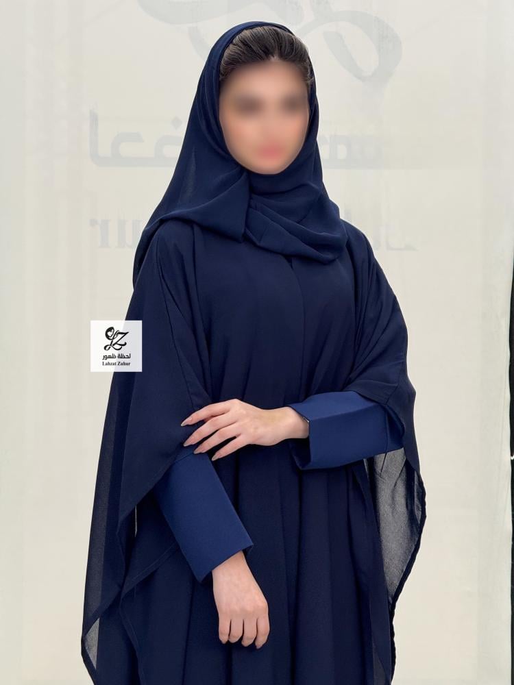عبايه طله ب الون الكحلي