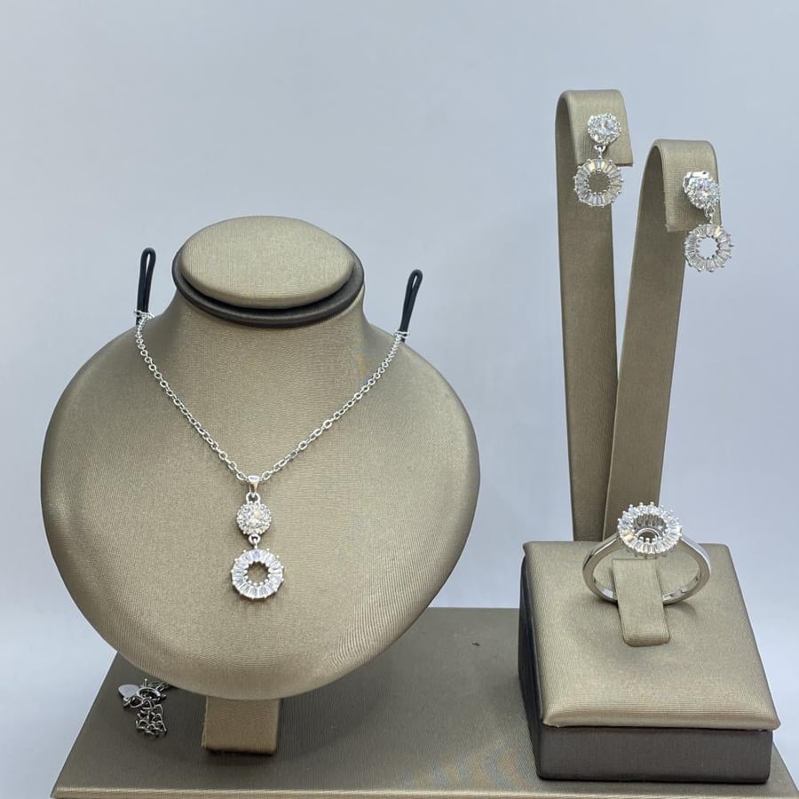 Half a silver set 925 karat