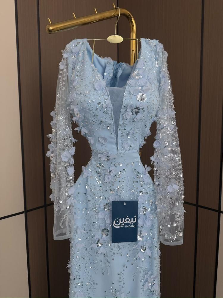فستان سهرة "سيلست"