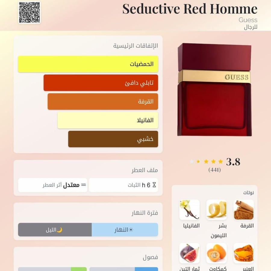 عطر جيس سيدكتف ريد او دي تواليت للرجال 100 مل