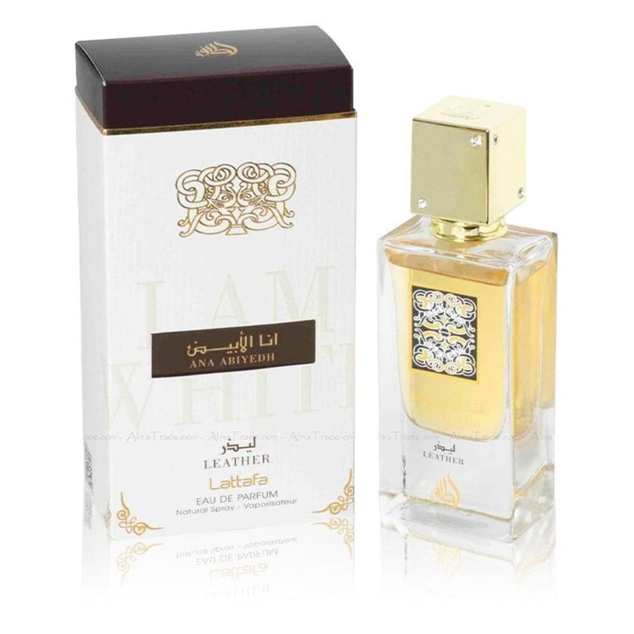 عطر لطافة أنا أبيض ليذر او دو بارفيوم 60 مل