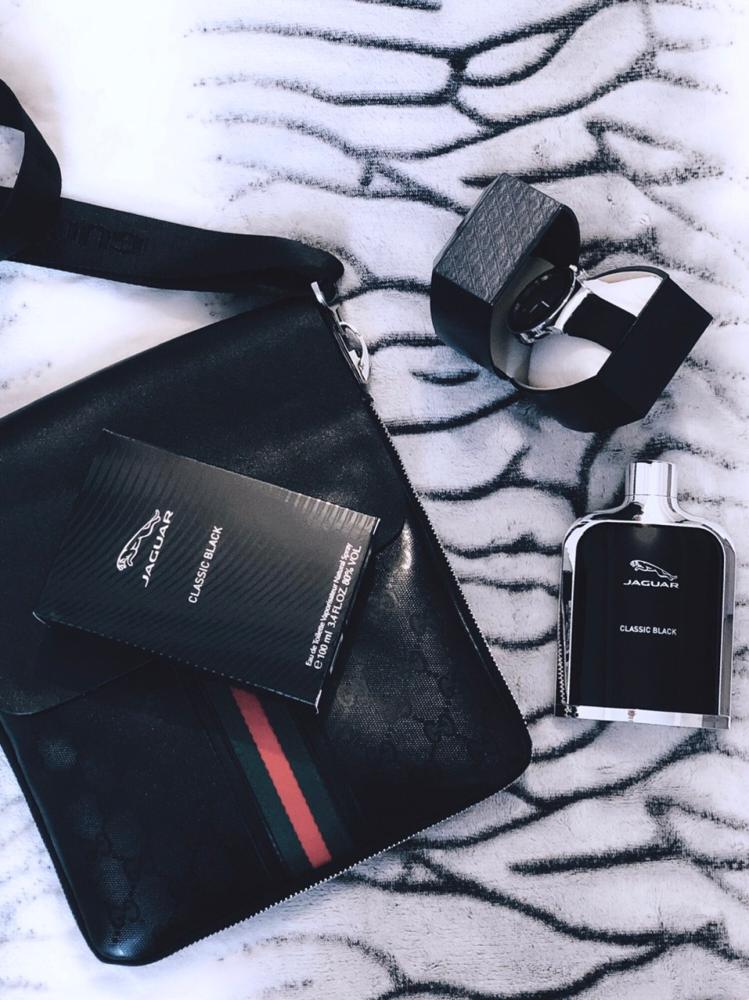 عطر جاكوار كلاسيك بلاك أو دو تواليت 100مل للرجال