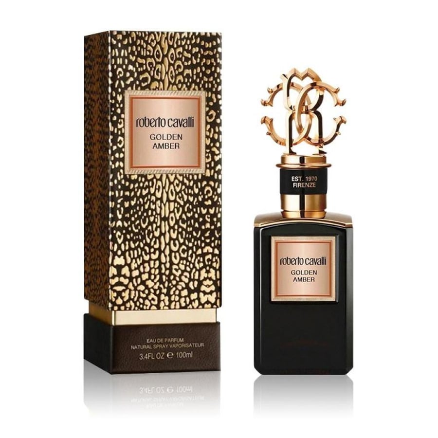 عطر روبرتو كفالي قولدن عنبر او دو بارفيوم 100 مل
