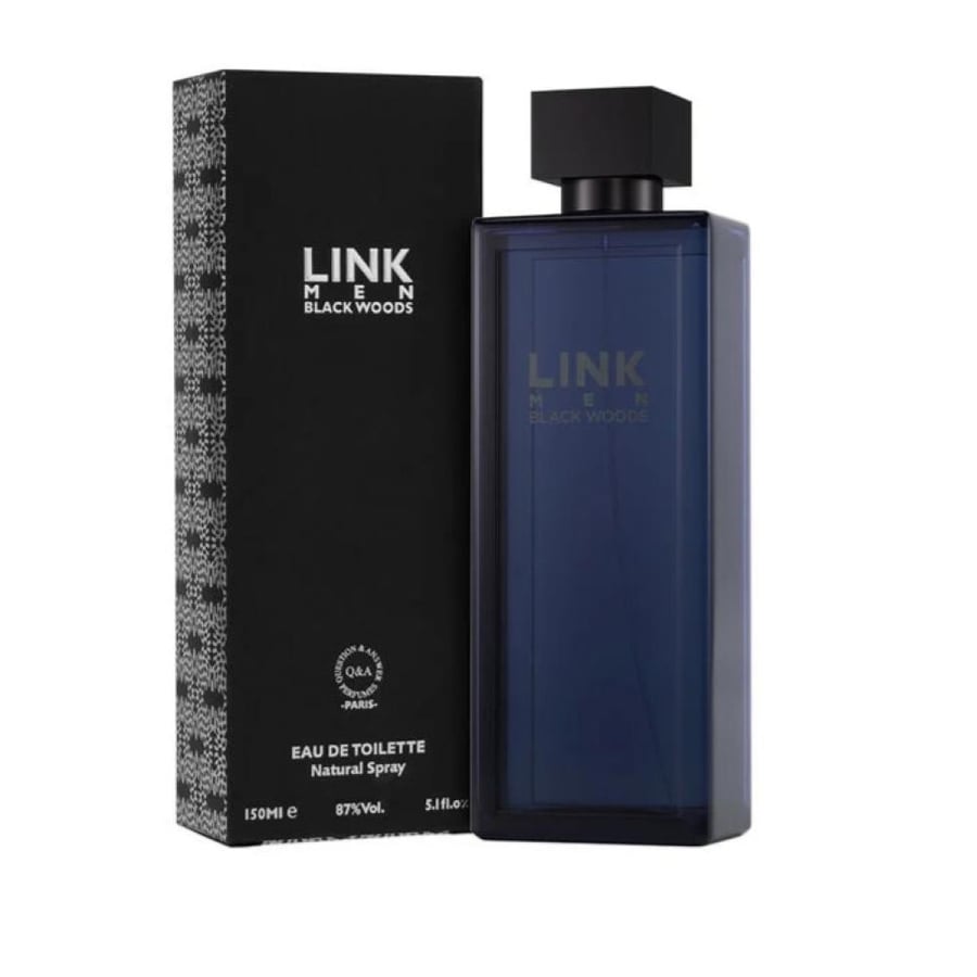عطر درعة لينك اسود رجالي او دي تواليت 150 مل