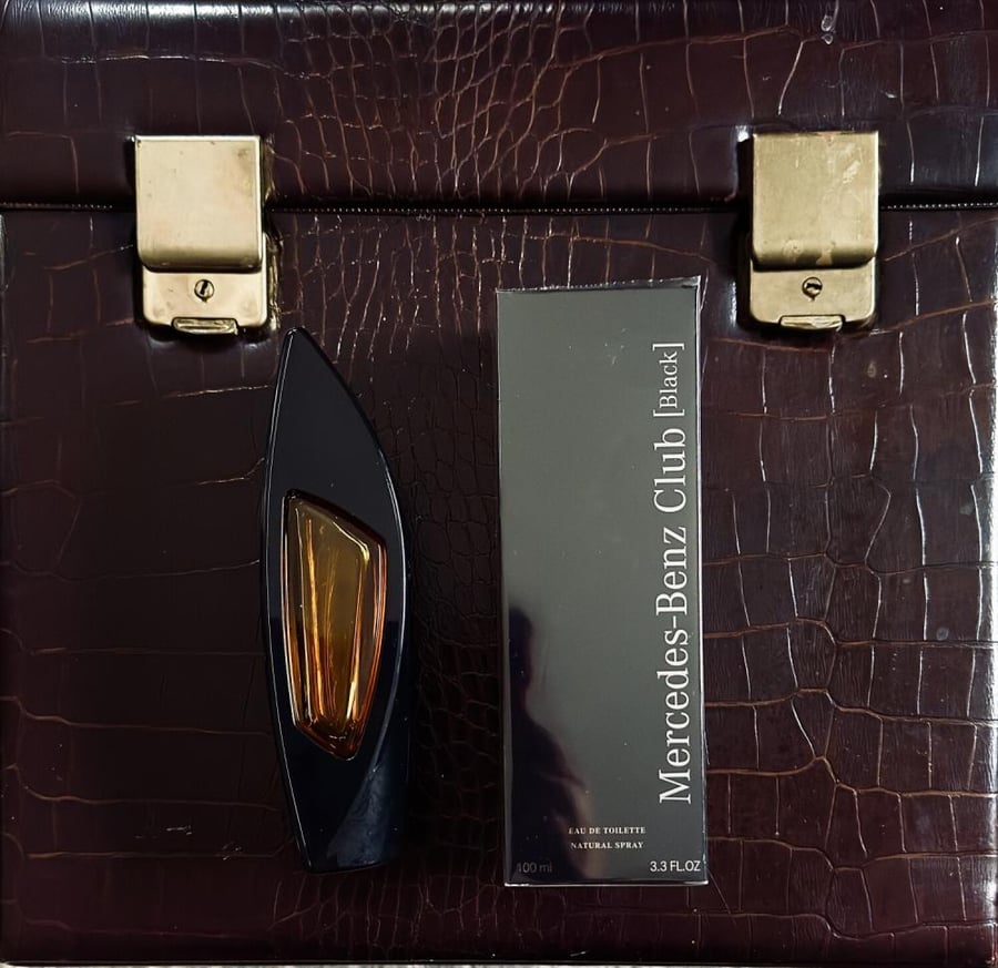 عطر مرسيدس بينز كلوب بلاك و دو تواليت 100 مل للرجال