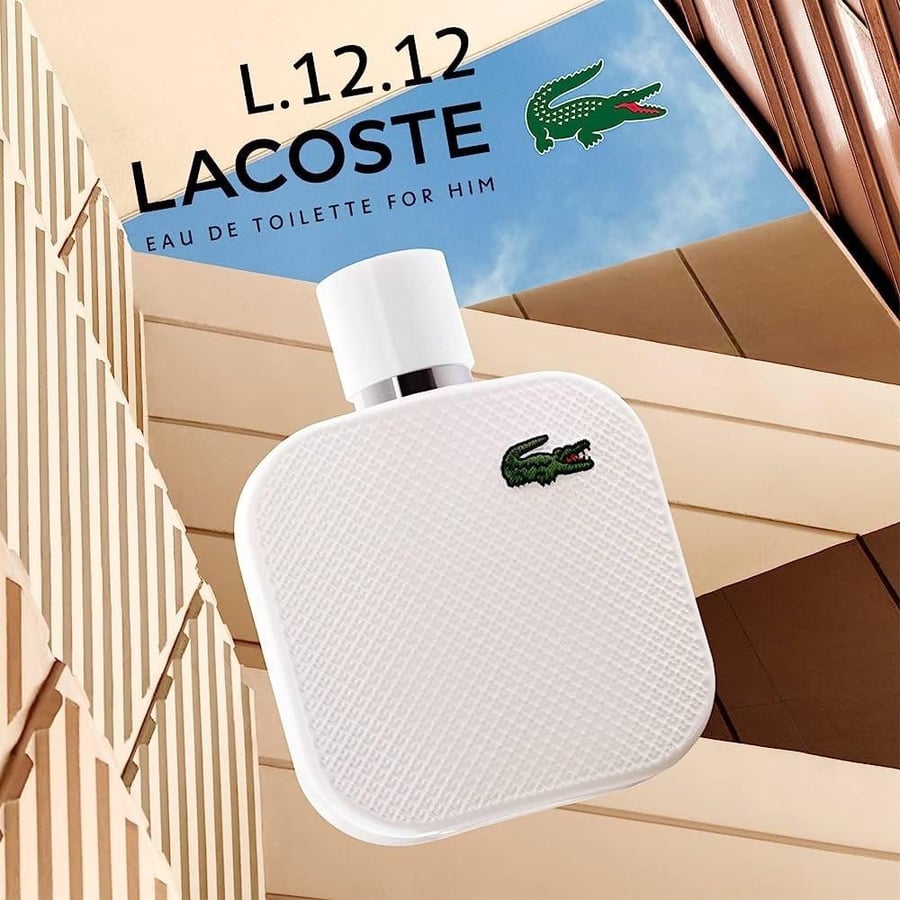 عطر لاكوست بلانك الابيض الرجالي أو دو تواليت  100 مل