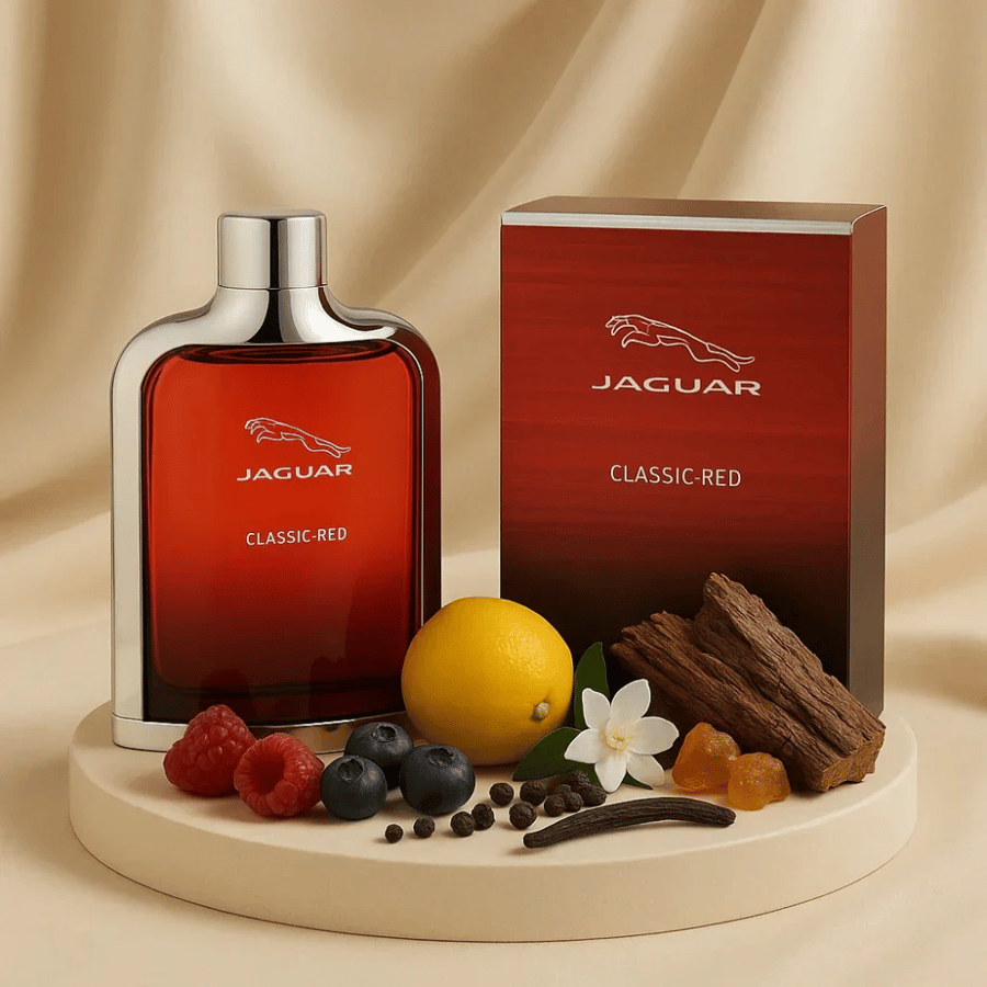 عطر جاكوار كلاسيك ريد أو دو تواليت 100 مل للرجال