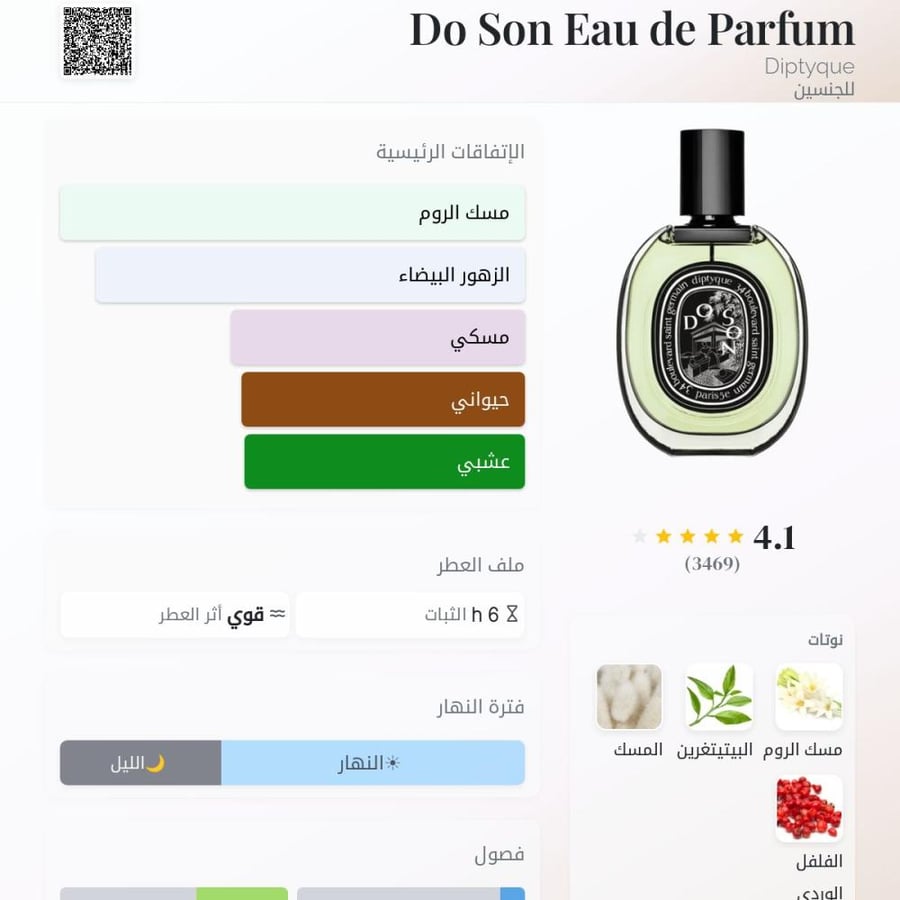 عطر ديبتيك دون سون أو دو بارفيوم 75 مل
