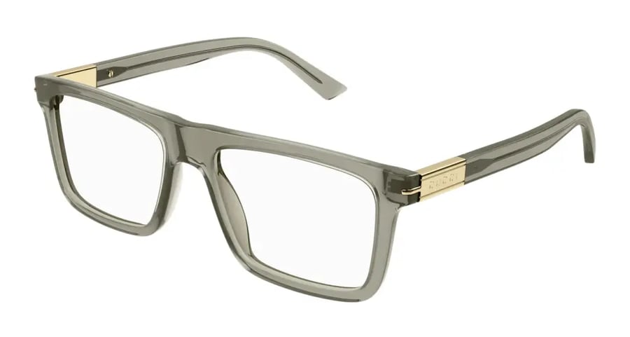 Gucci GG1504O-54 Transparent Brown Sunglasses