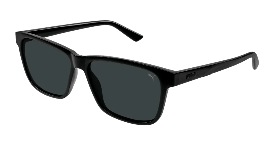 Puma PU0467S-57 Black Sunglasses