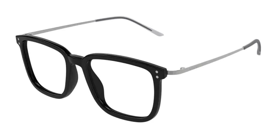 Gucci GG1709O-53 Sunglasses, Silver and Black