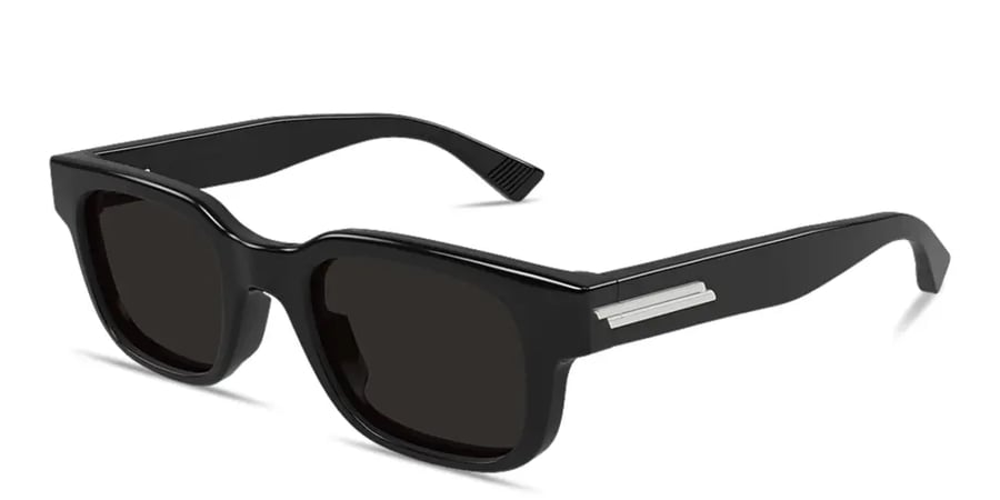 Bottega Veneta BV1411S-49 Black Sunglasses