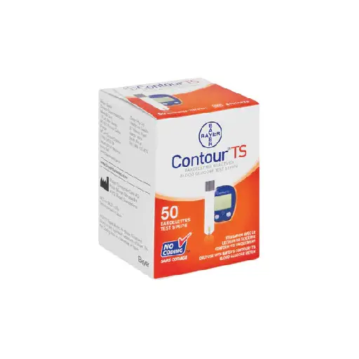Contour TS Blood Glucose Test Strip 50