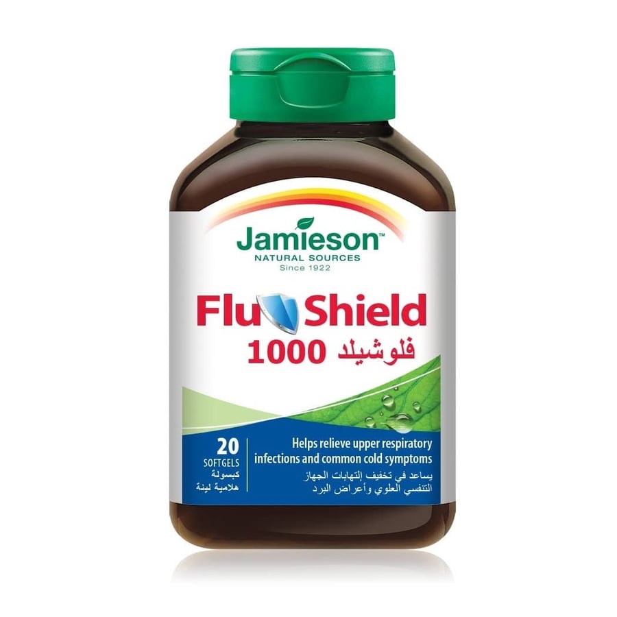 Jamieson Flu Shield 1000mg Capsule 20