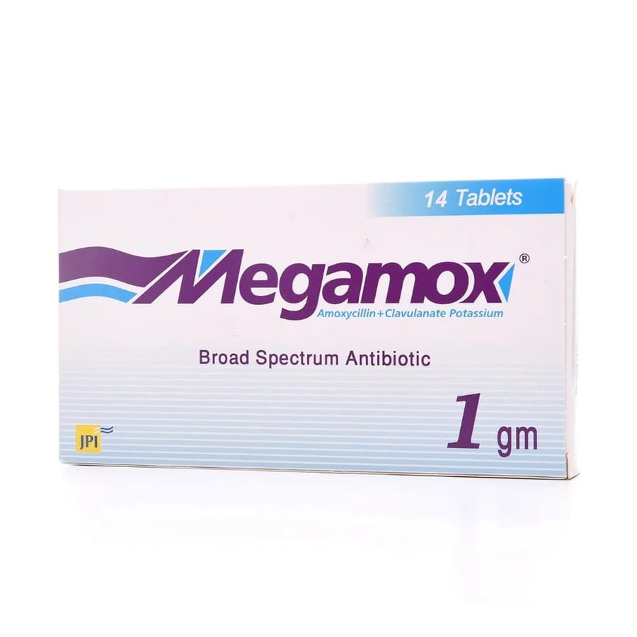 Megamox 1 gm Tablet 14