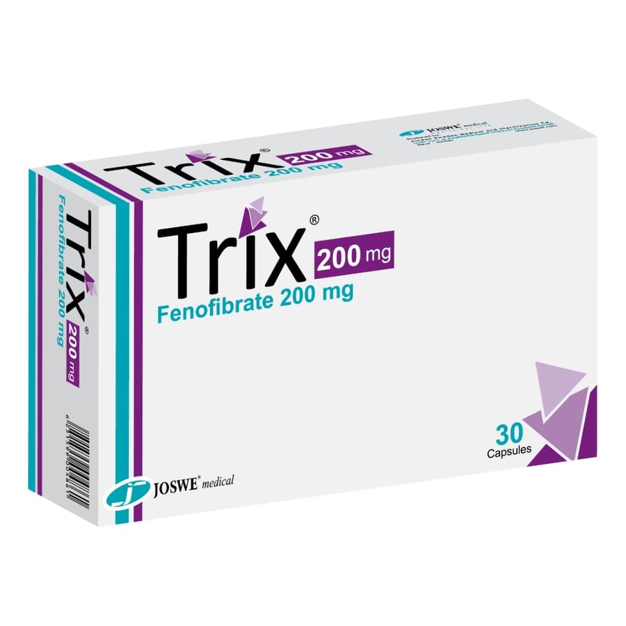 Trix 200mg Capsule 30