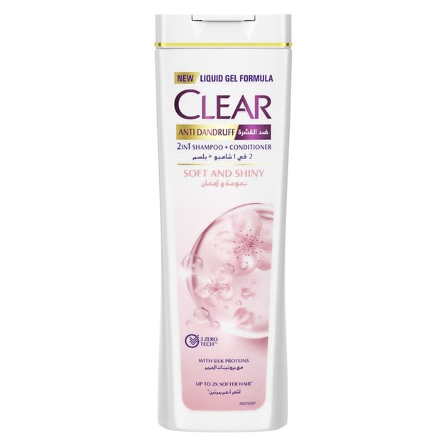 Clear 2in1 Women Soft & Shiny 200ML shampoo