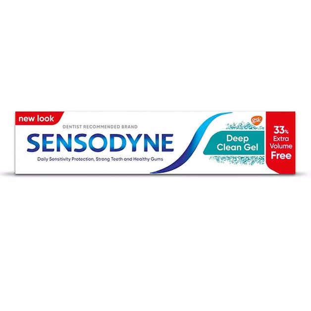 Sensodyne Deep Clean Gel Toothpaste +33% Free 75ml