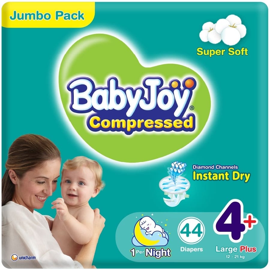 Baby Joy Size (4) 44 Diapers