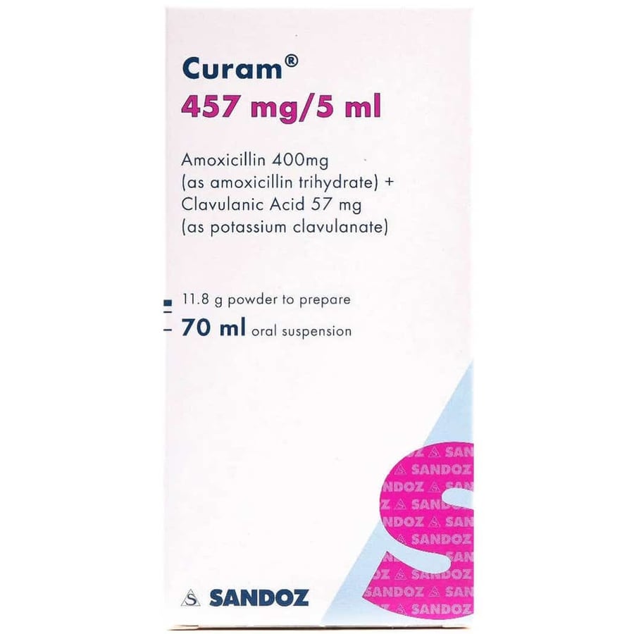 Curam 457 mg Suspension 70 ml
