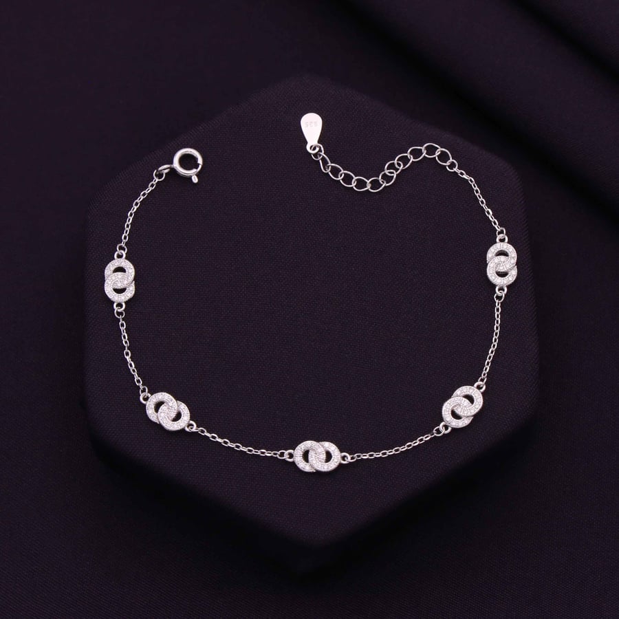 سوارة  فضة عيار 925