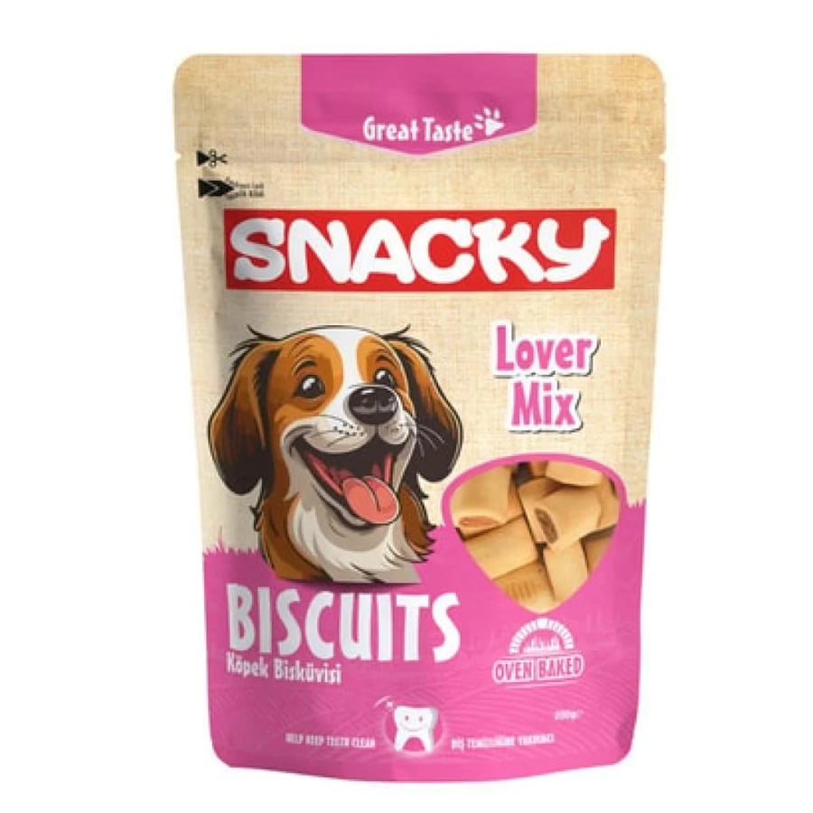 Snaky rewards biscuits for dogs help with teeth cleanliness 200g