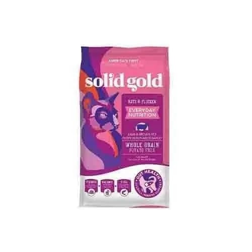 Solid Gold dry food for cats with lamb flavor and rice 1.81kg