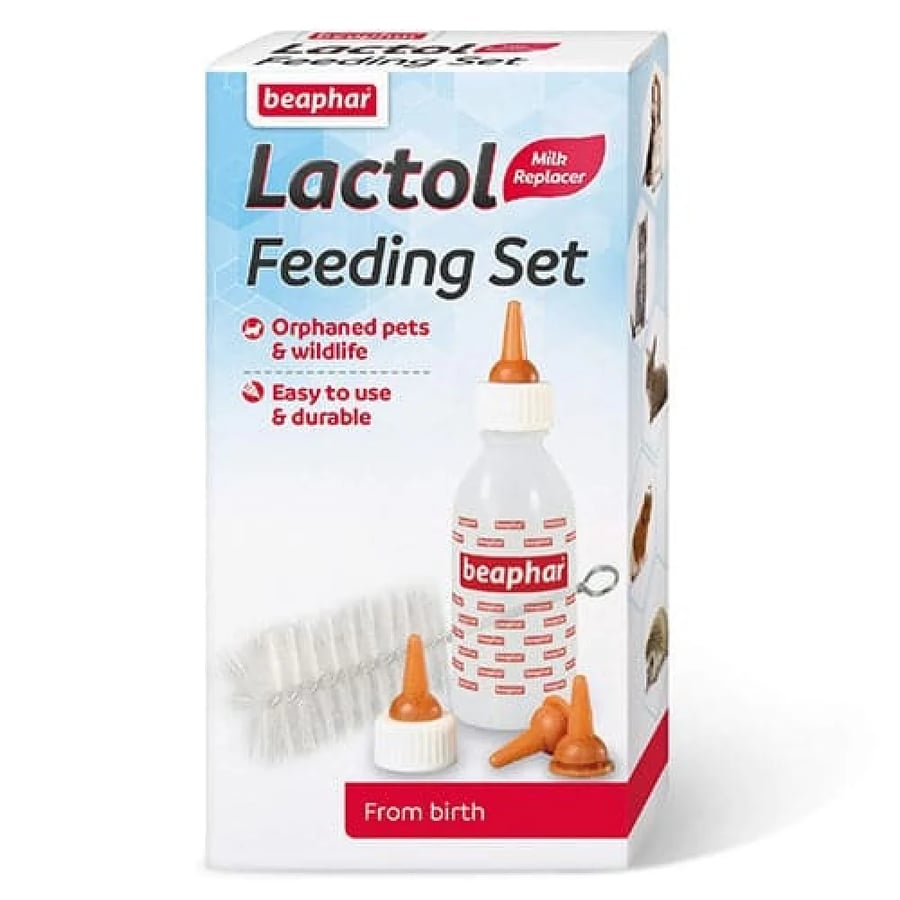 Pevaar milk feeding set for cats and animals