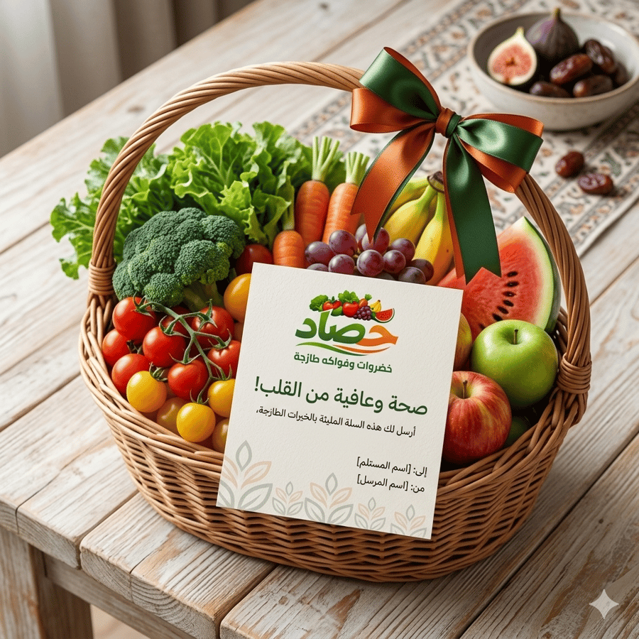 سلة فواكه الويك اند 🍒