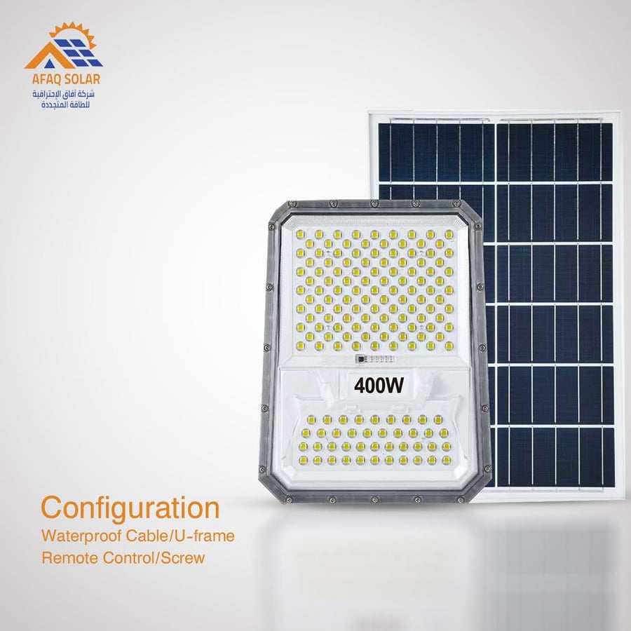 كشاف إنارة بالطاقة الشمسية (LED) 400 W