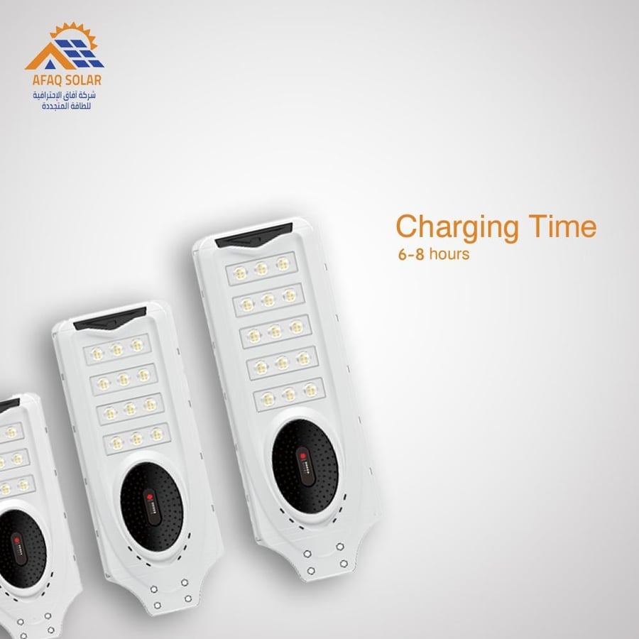 كشاف شمسي LED 400W مع حساس حركة