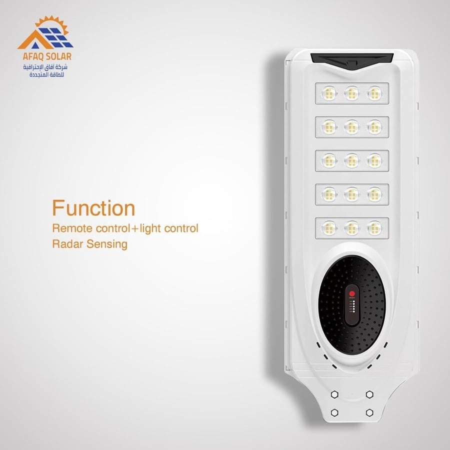 كشاف شمسي LED 400W مع حساس حركة