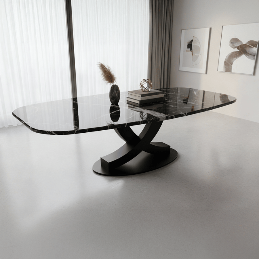 طاولة طعام إيفوري  120x260