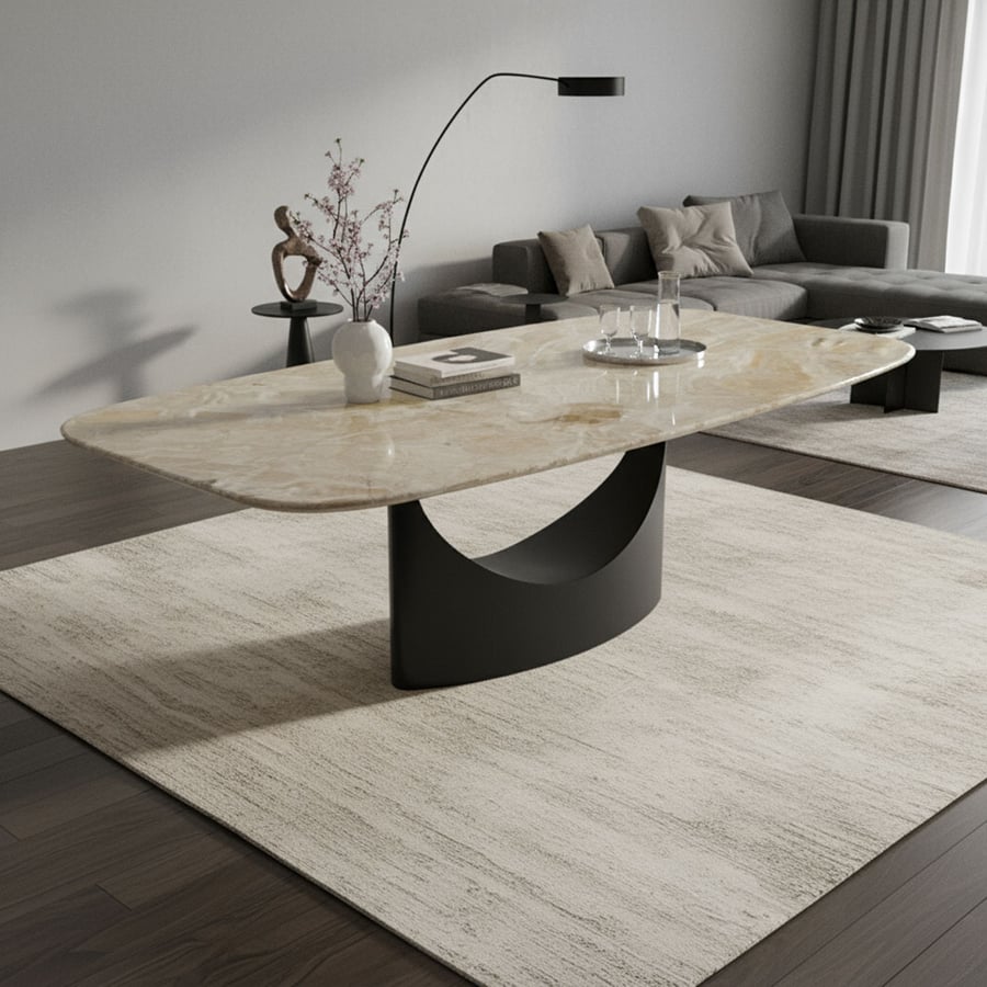 Moon dining table 120x260