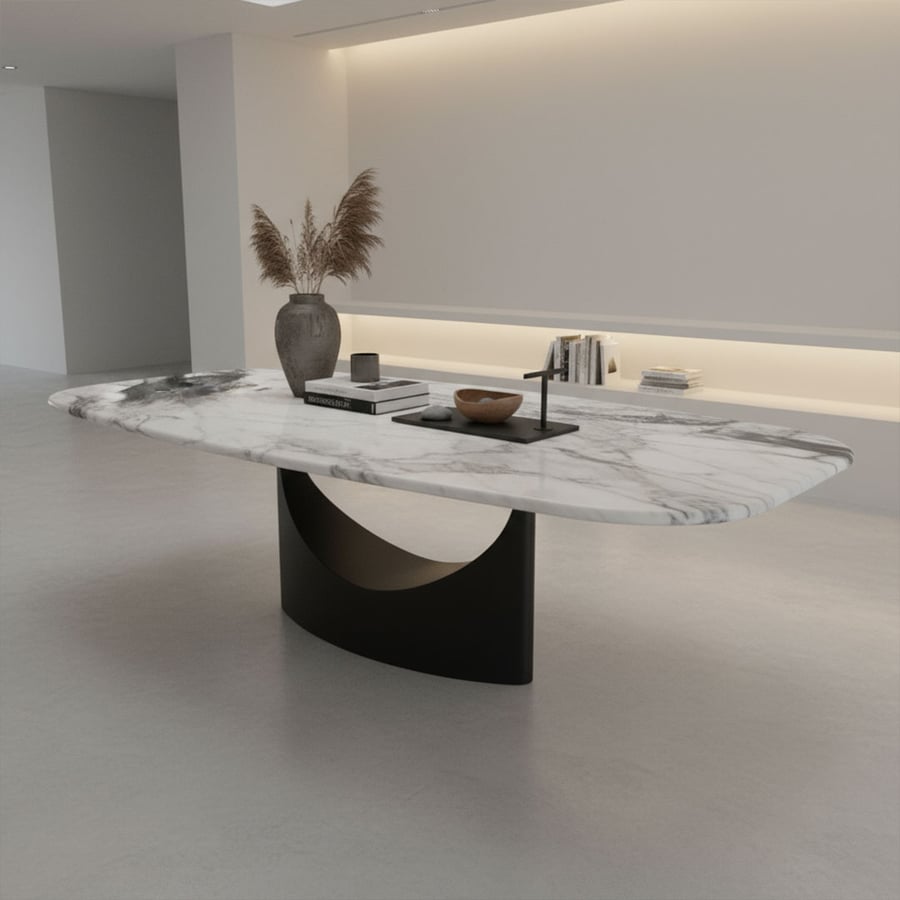 Moon dining table 120x260