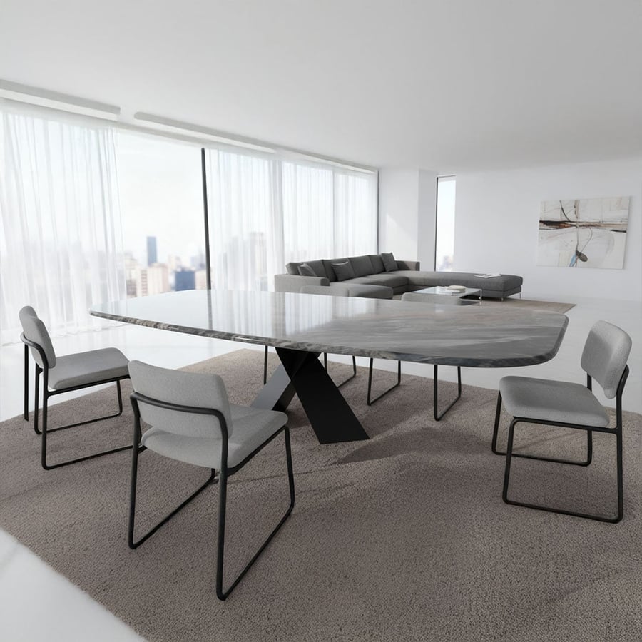 Modern dining table 120x240