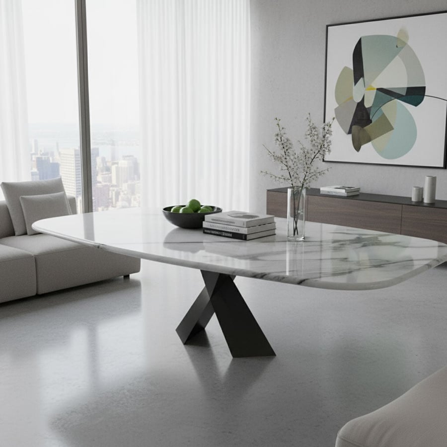 Modern dining table 120x240