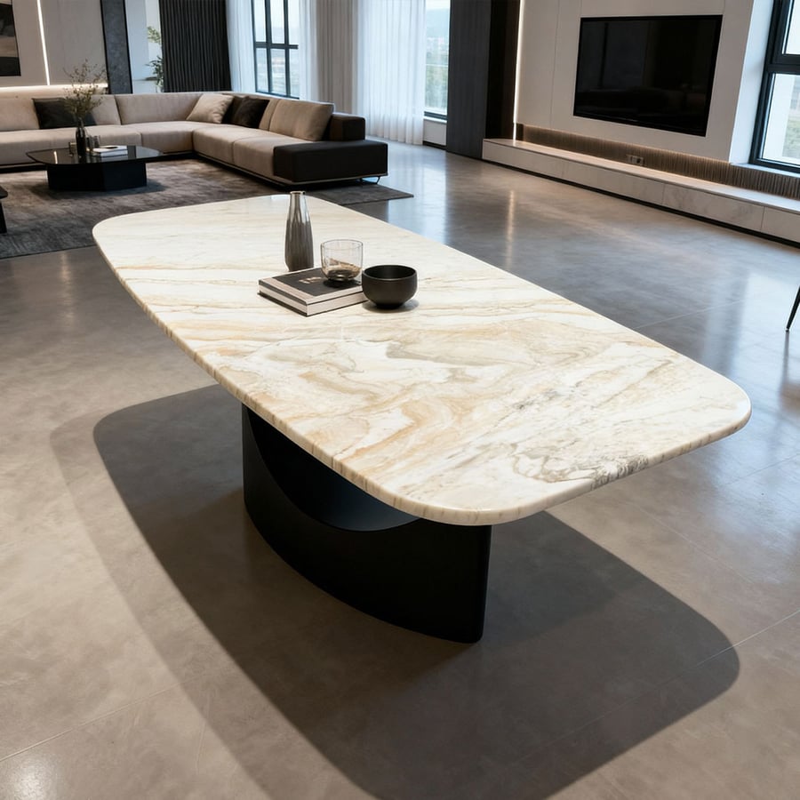 Moon dining table 120x260