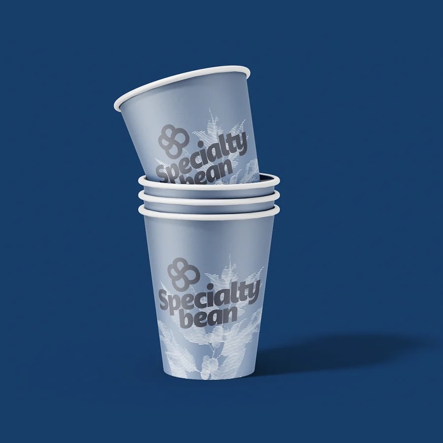 Specialty paper cups