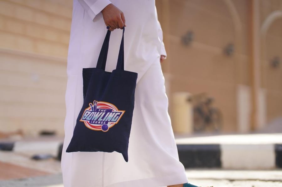 حقيبة توت بشعار TBL