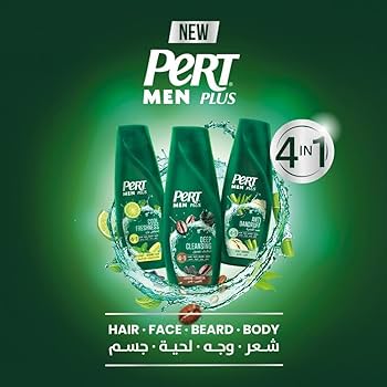 بيرت بلس للرجال شامبو انتعاش بارد بخلاصة النعناع و عطر البرغموت  ٤ في ١ – 400 مل