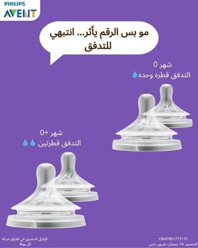 رضّاعة فيليبس أفينت ناتشورال ريسبونس 330 مل – موديل 106/01