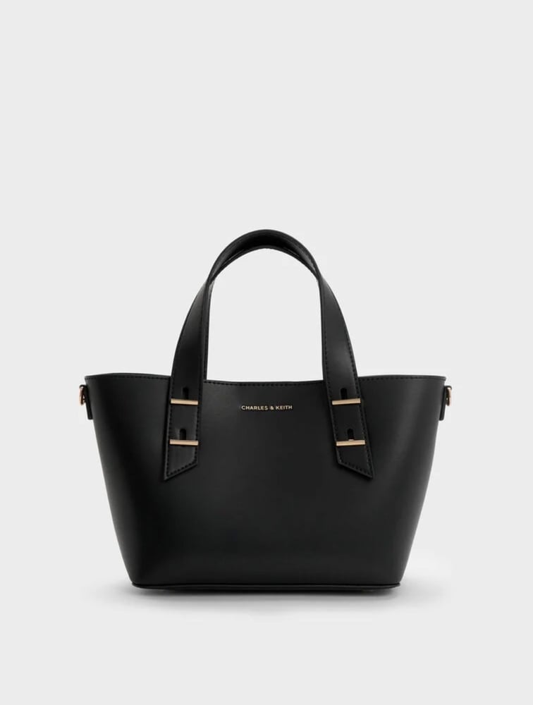 Mini Shania Tote Bag - Black