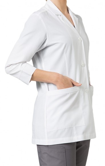 Red Panda Women's Lab Coat by Maevn