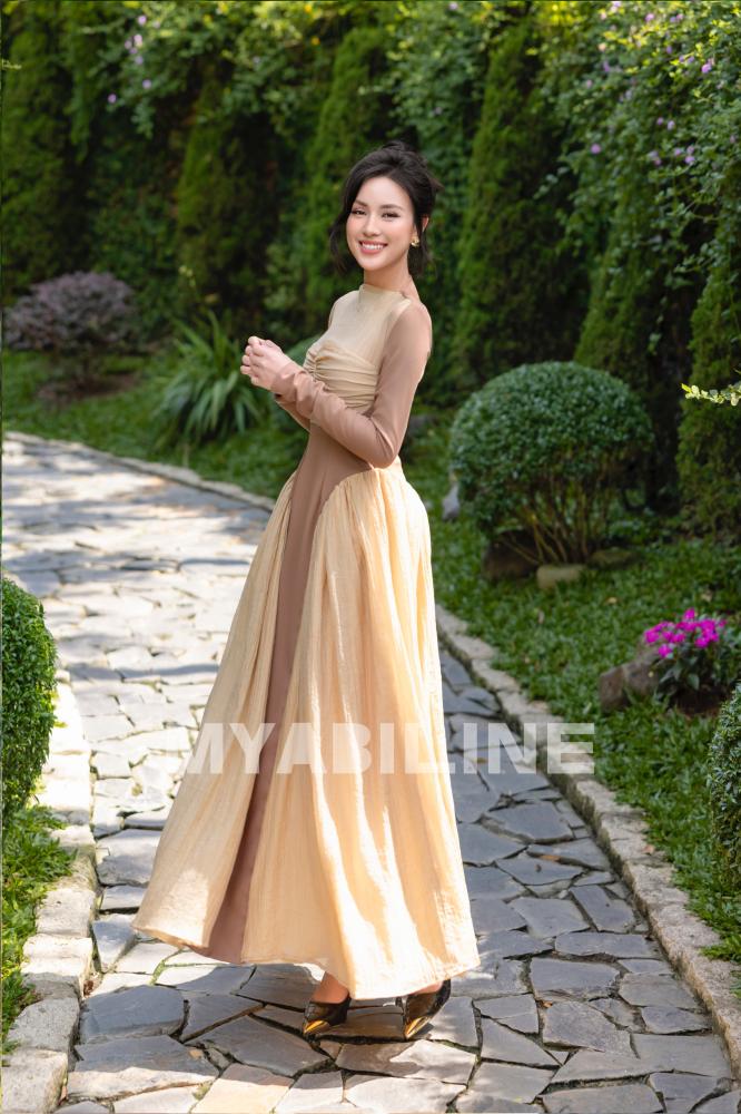 Beige Dress