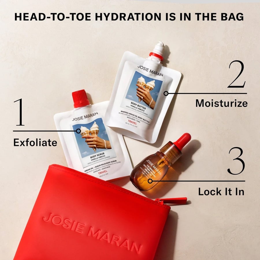 josie maran The Babies Bestsellers Kit مجموعة الجسم